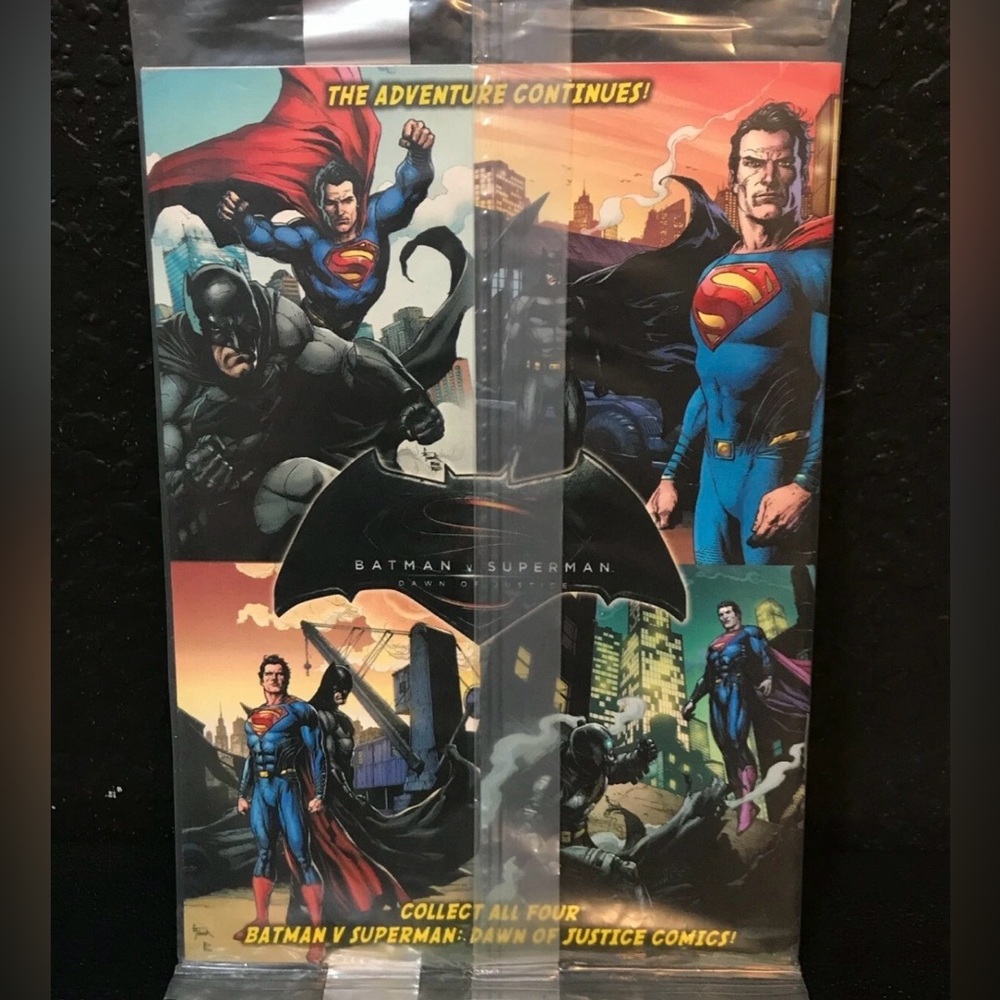 Batman V Superman Comic Poster - image 1